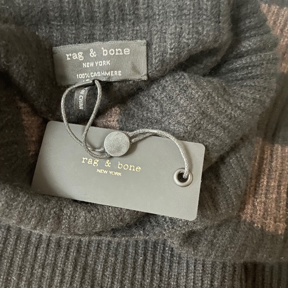 Pierce Cashmere Wide Striped Turtleneck Sweater from Rag&Bone - Picture 12 of 13